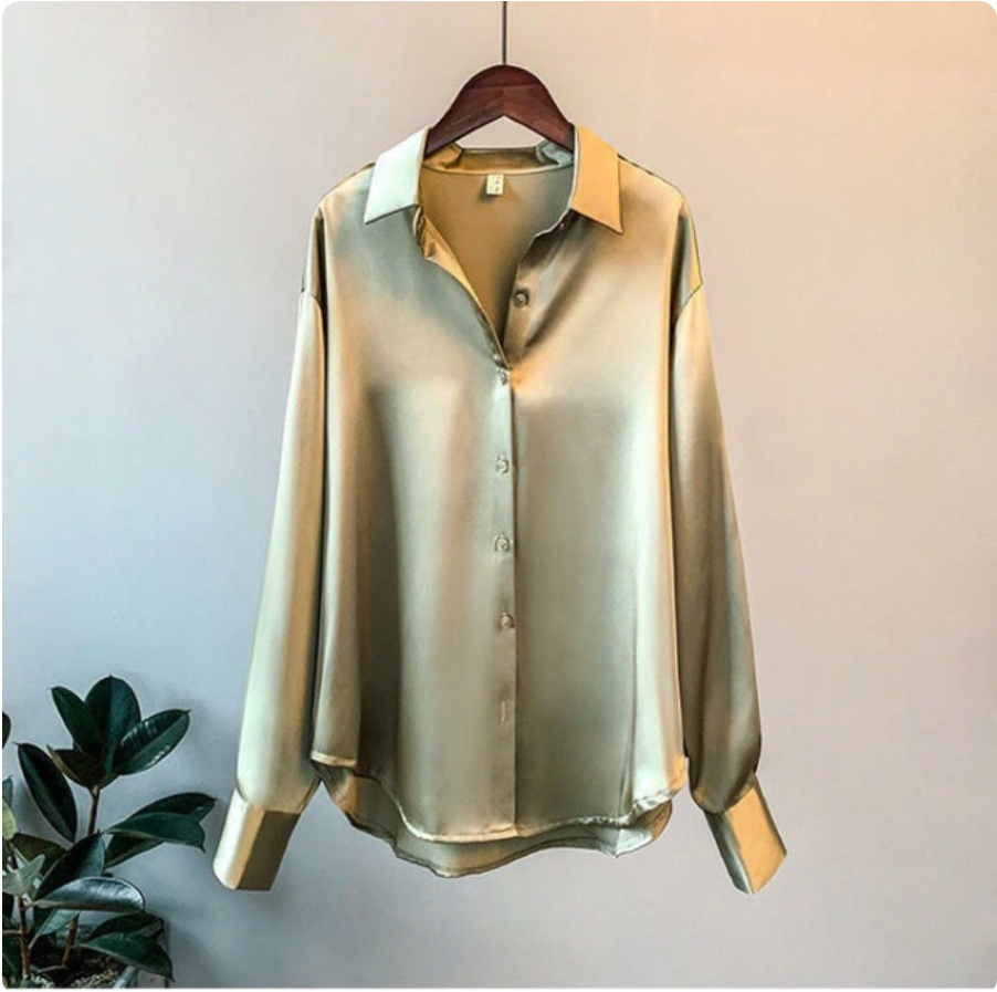 Olivia - Women's Satin shirt