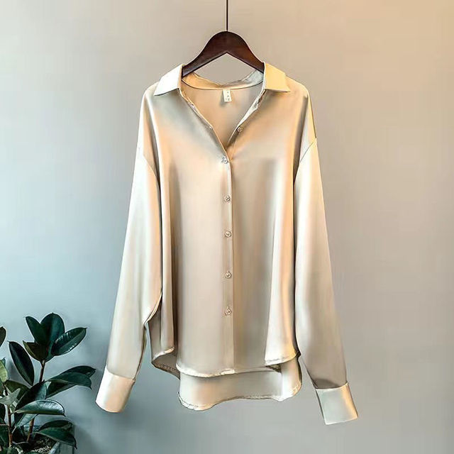 Olivia - Women's Satin shirt